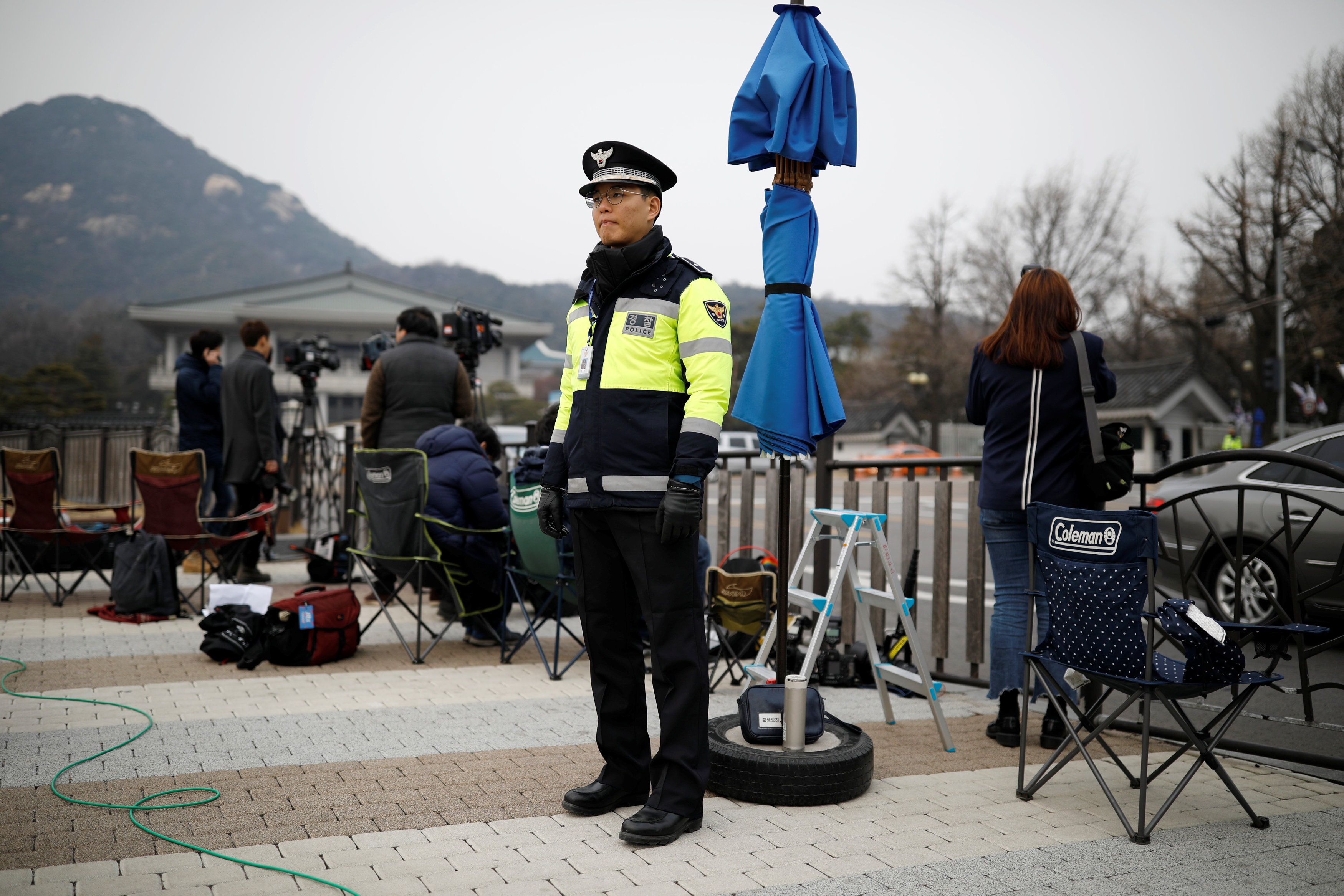 cuu tong thong Han Quoc roi Nha Xanh anh 2