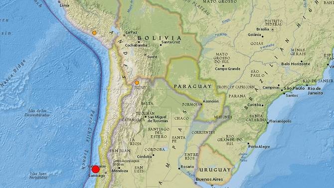 Dong dat 7,1 do Richter rung chuyen Chile hinh anh