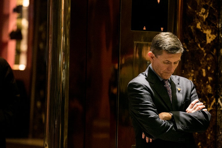 Trump biết tướng Flynn bị điều tra ảnh 1 Trump biet tuong Flynn bi dieu tra anh 1