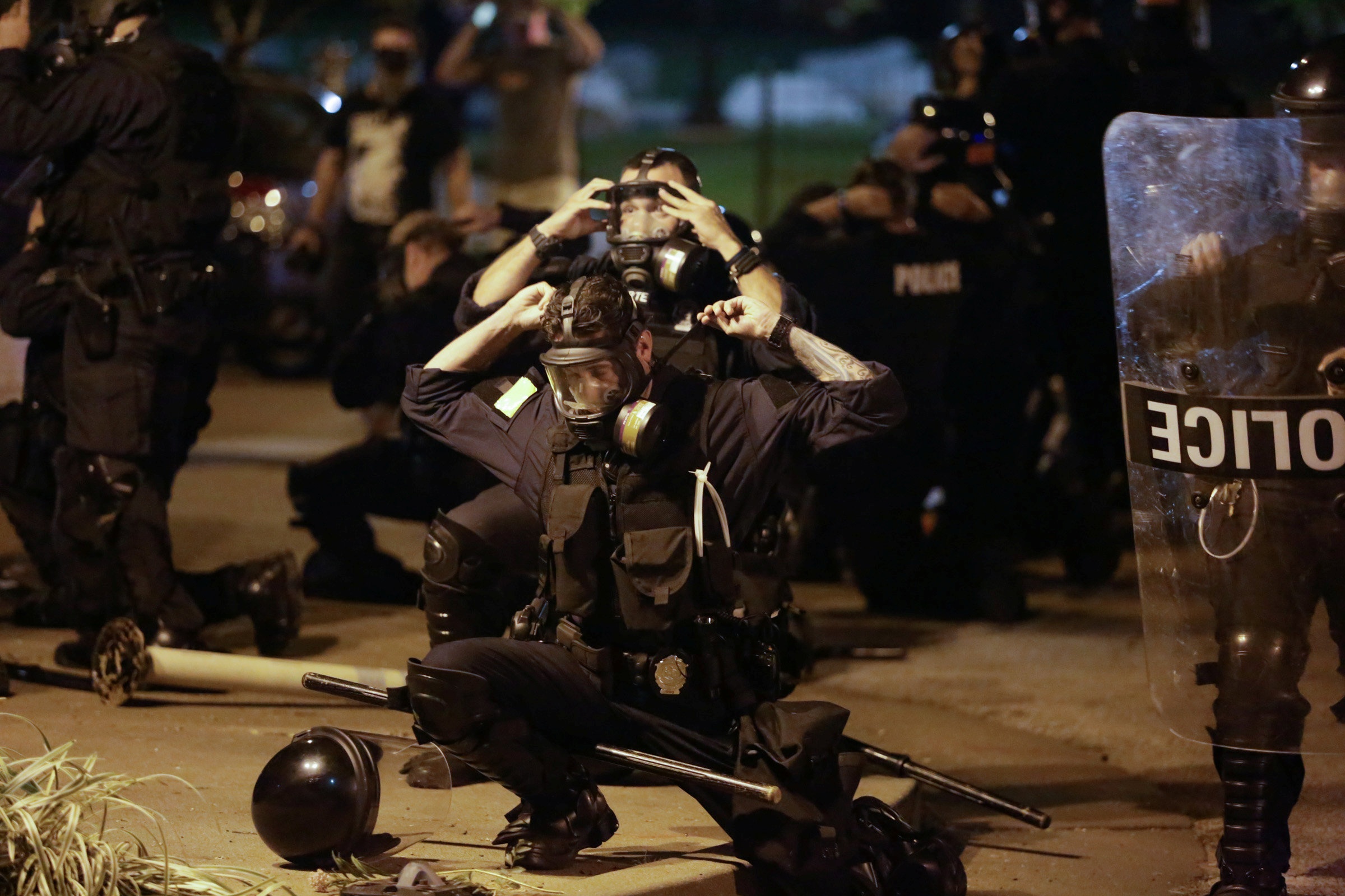 bieu tinh o St. Louis anh 8