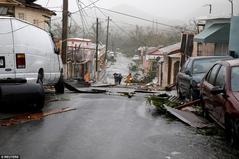 bão Maria càn quét Puerto Rico ảnh 1 bao Maria can quet Puerto Rico anh 1