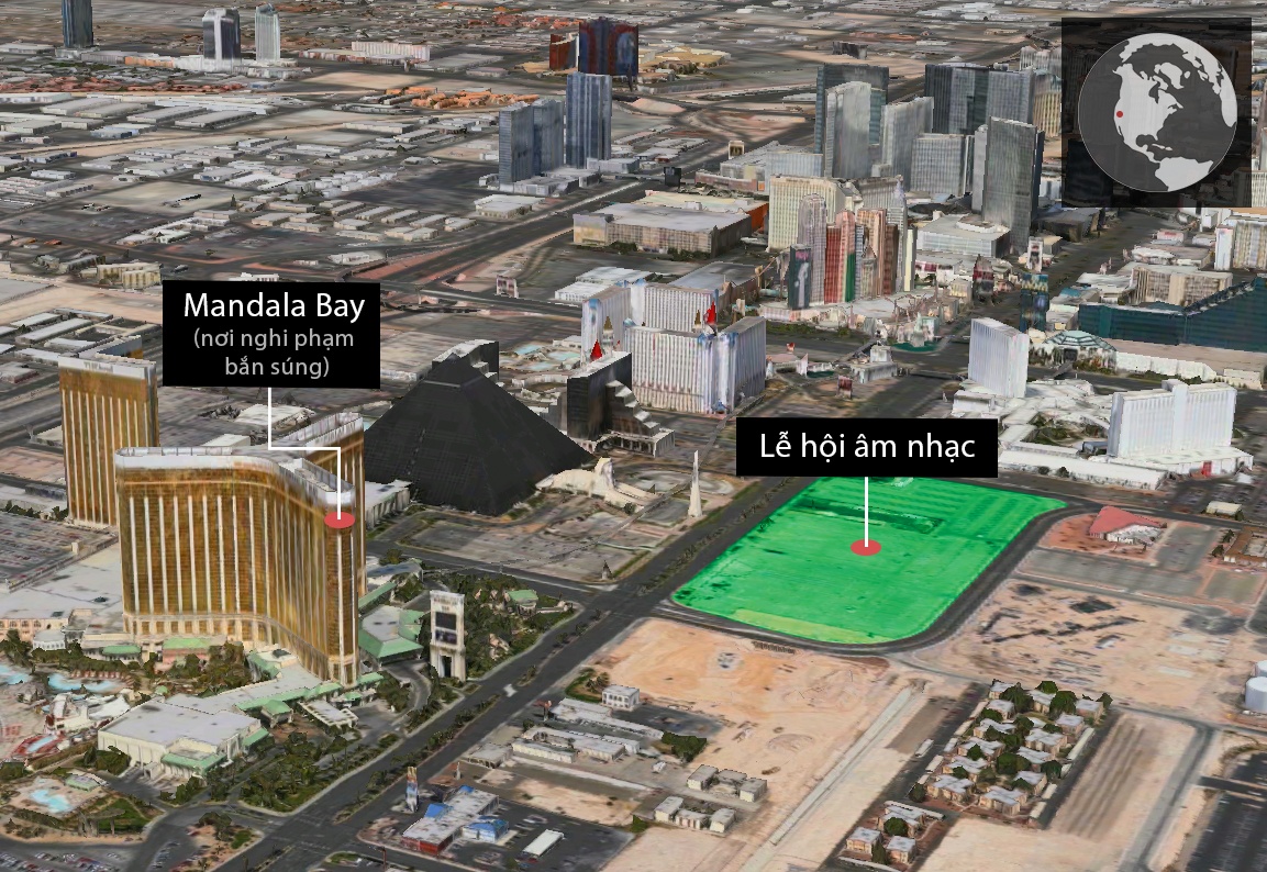 xả súng ở Las Vegas ảnh 3 xa sung o Las Vegas anh 3