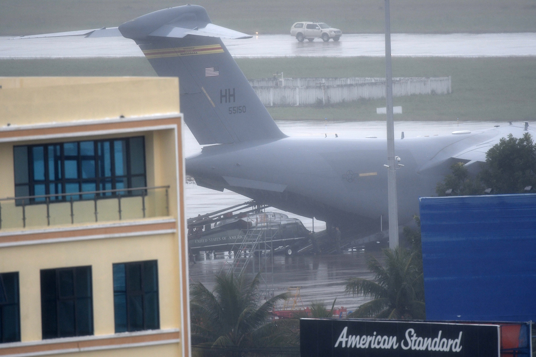 May bay C17 dap Da Nang anh 3