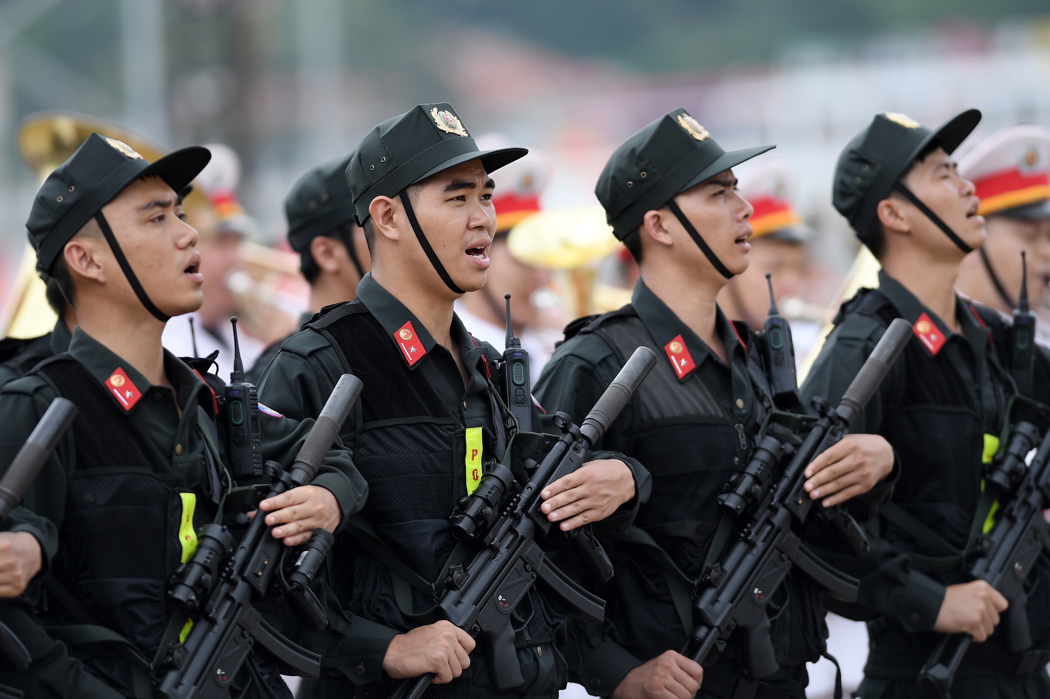 canh sat co dong bao ve APEC anh 1