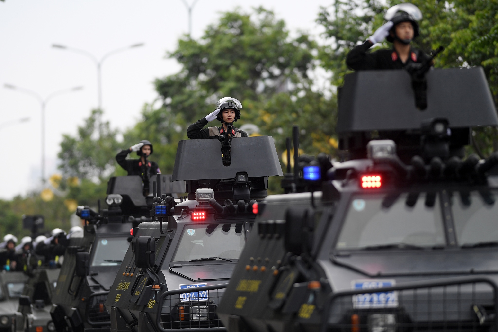 canh sat co dong bao ve APEC anh 3