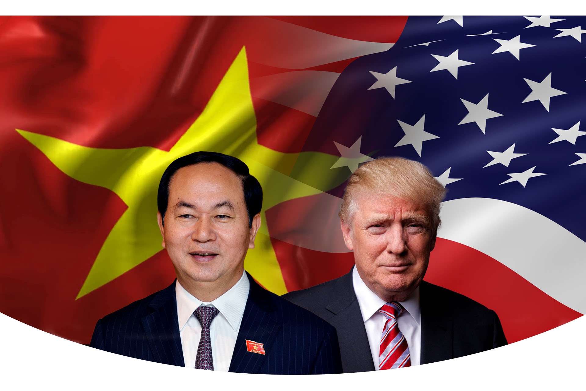 Trump thăm Việt Nam ảnh 1 Trump tham Viet Nam anh 1