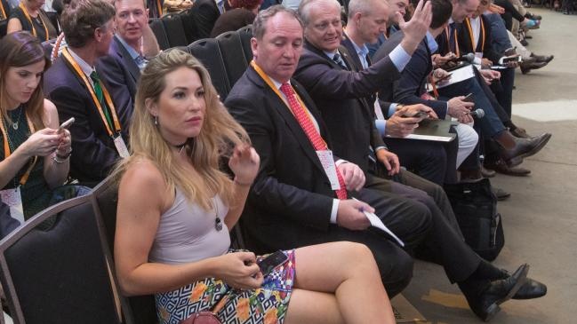 Quan he voi nhan vien, pho thu tuong Australia nguy co mat chuc hinh anh