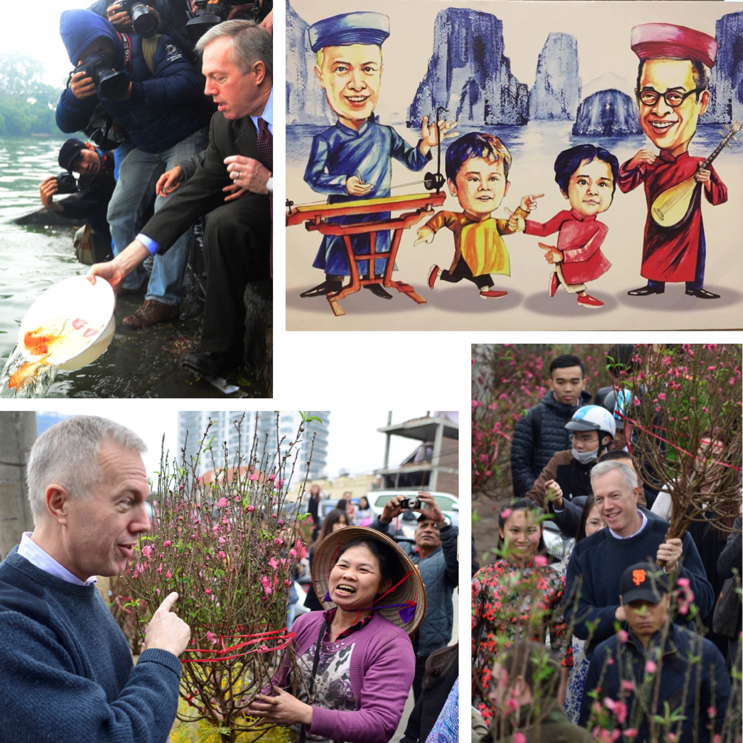 ky niem Tet Viet cua hai cuu dai su anh 1