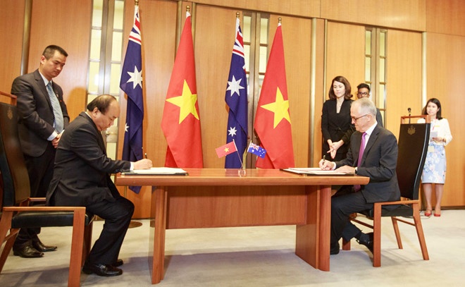 Thu tuong hoi dam cung thu tuong Australia anh 5
