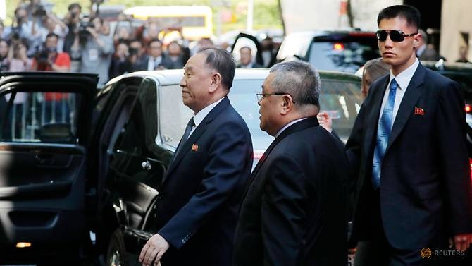 Quan chuc Trieu Tien toi My ban cuoc gap Trump - Kim Jong Un hinh anh