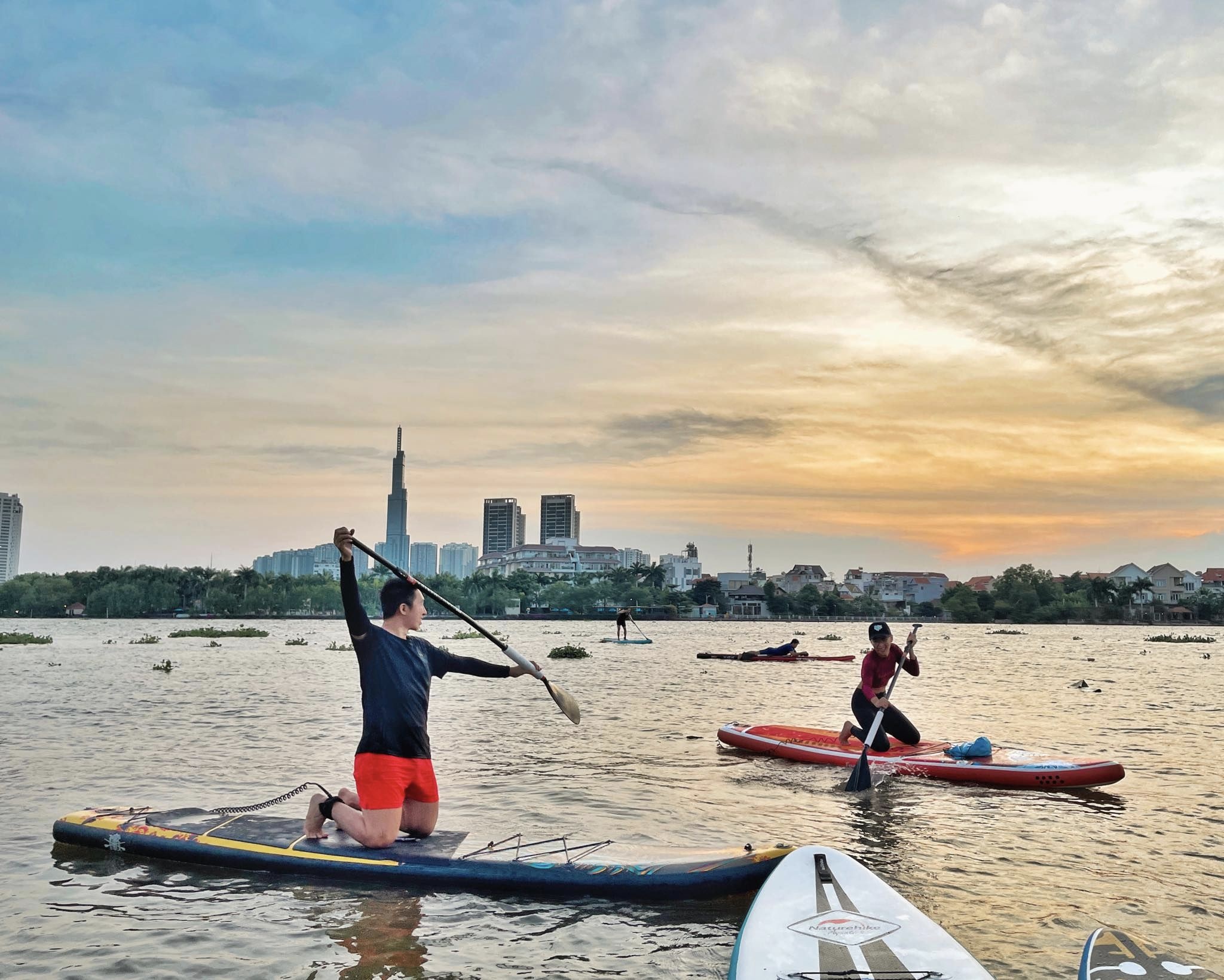 the thao duoi nuoc,  cheo SUP anh 3