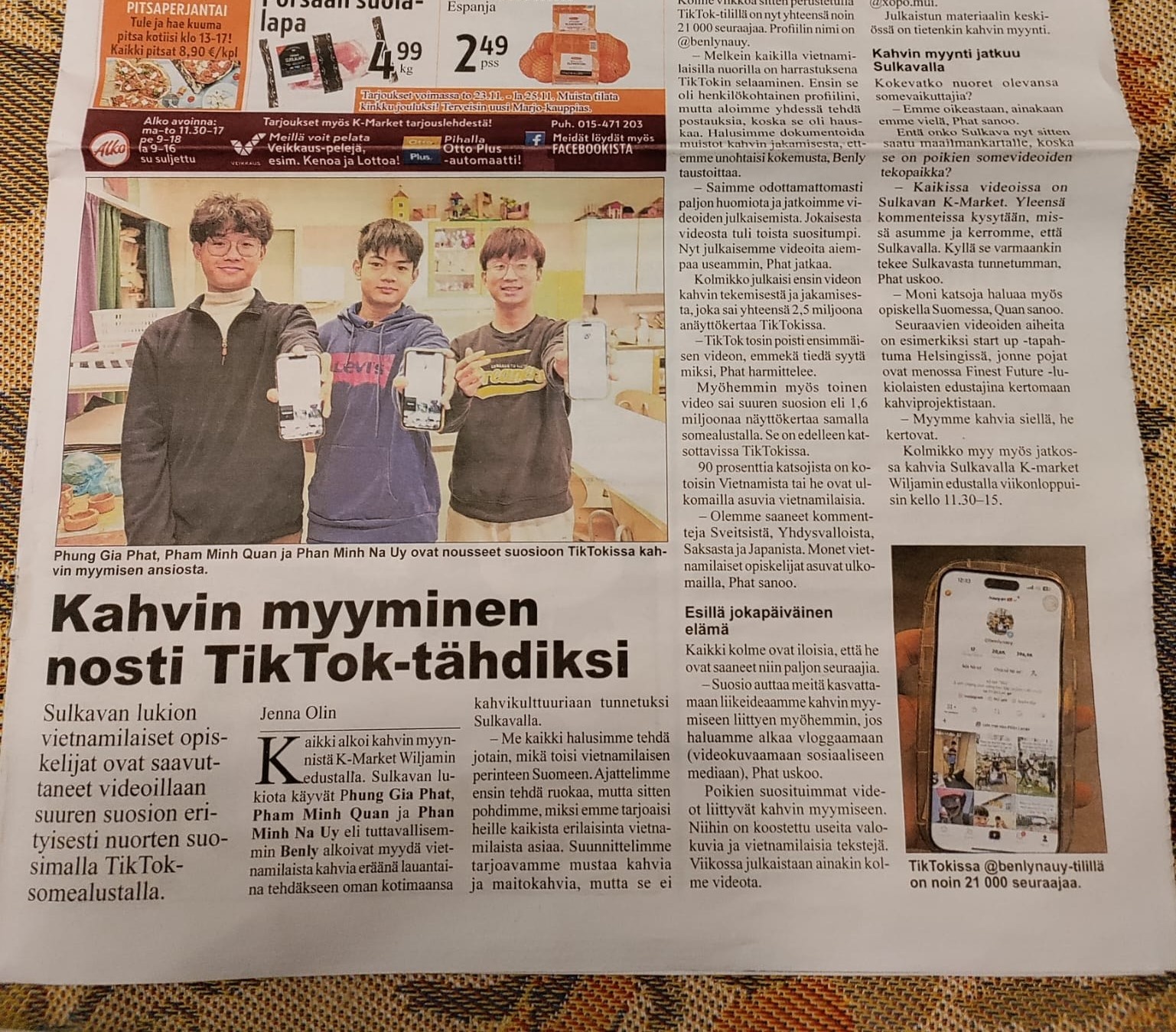 am thuc,  ca phe muoi,  ca phe Viet Nam,  du hoc sinh Viet anh 8