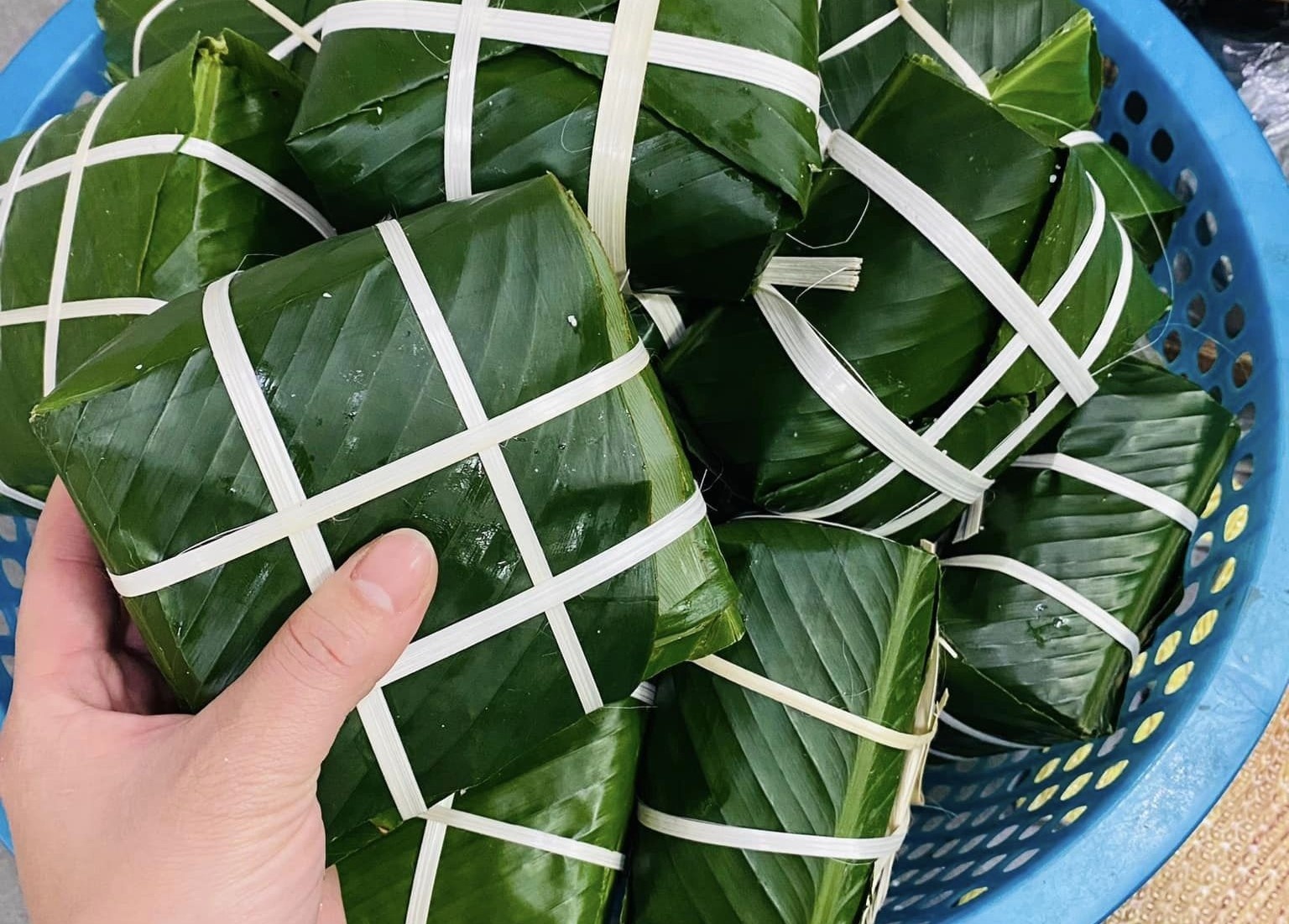 tự gói bánh chưng ảnh 3 tu goi banh chung anh 3