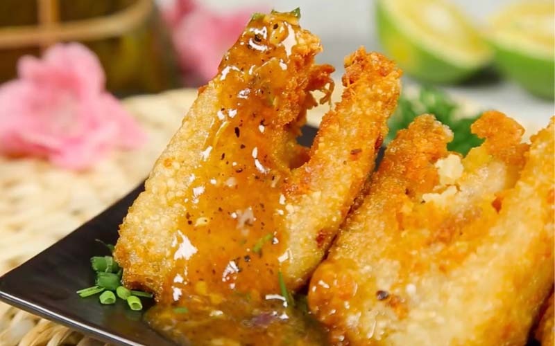 am thuc Tet,  banh chung ran anh 6