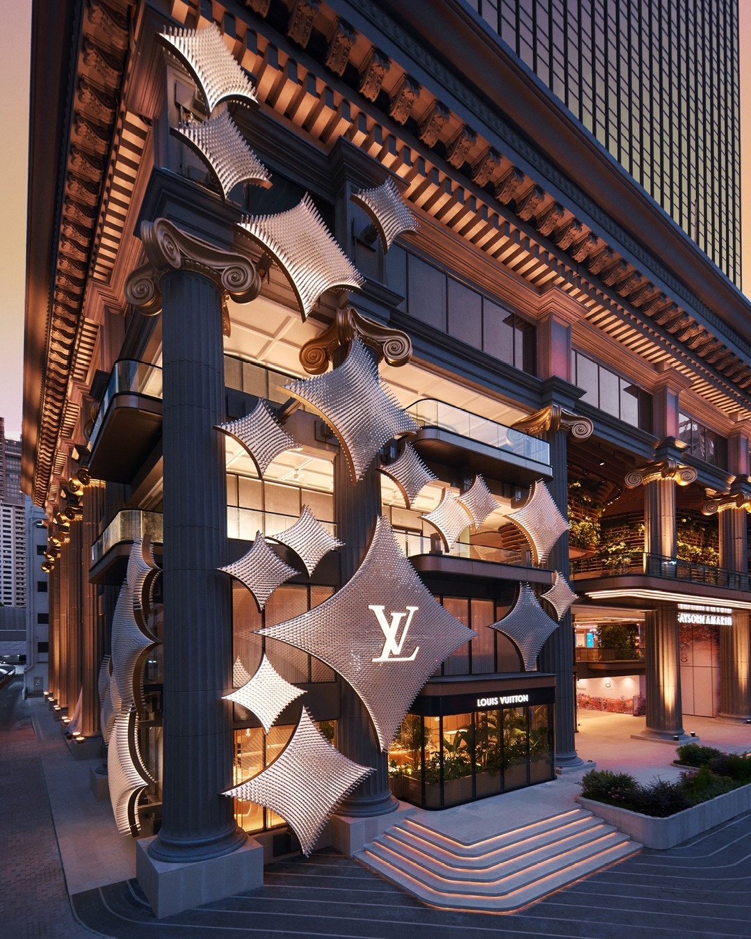 nha hang Louis Vuitton anh 1