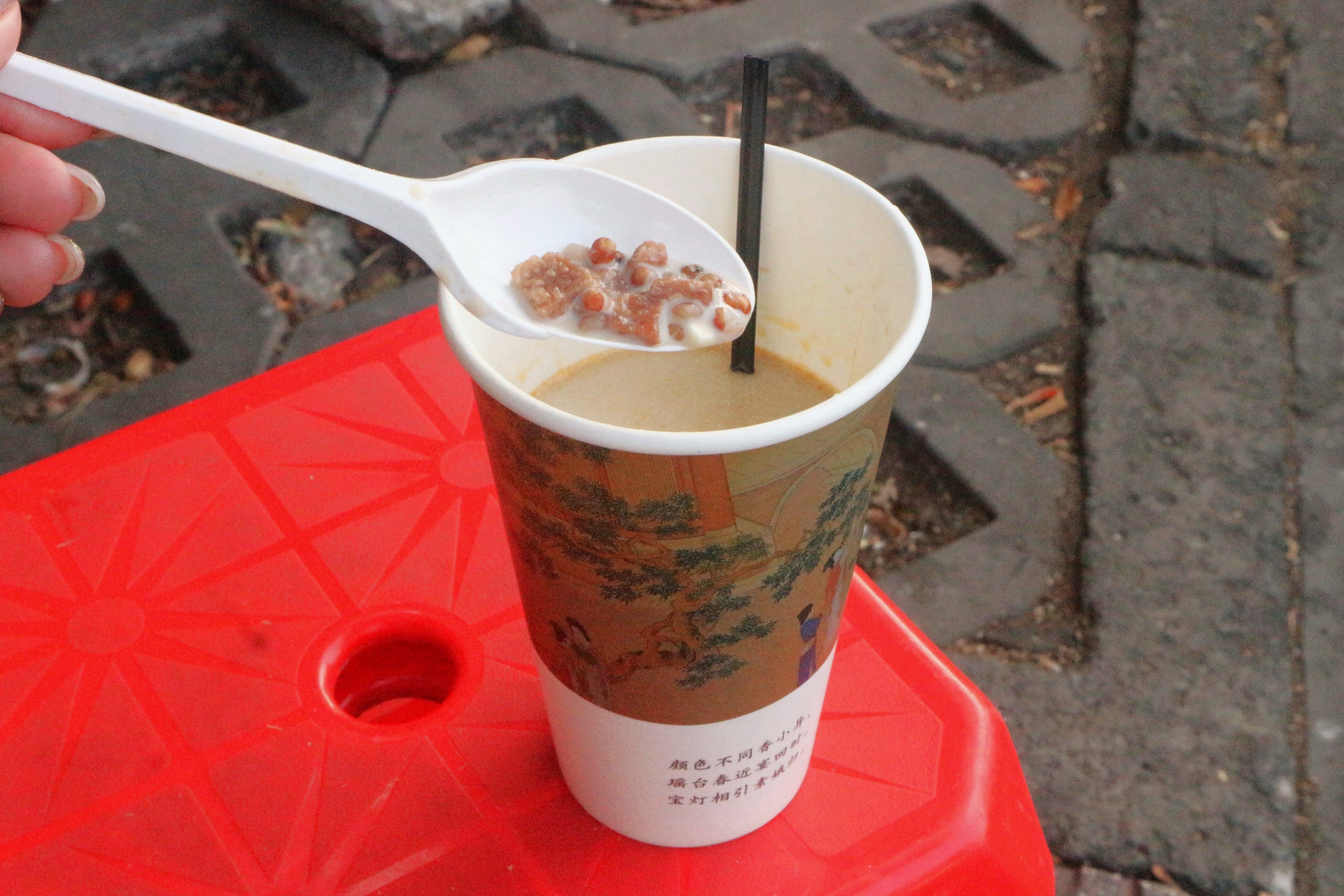 tra sua thit heo anh 6