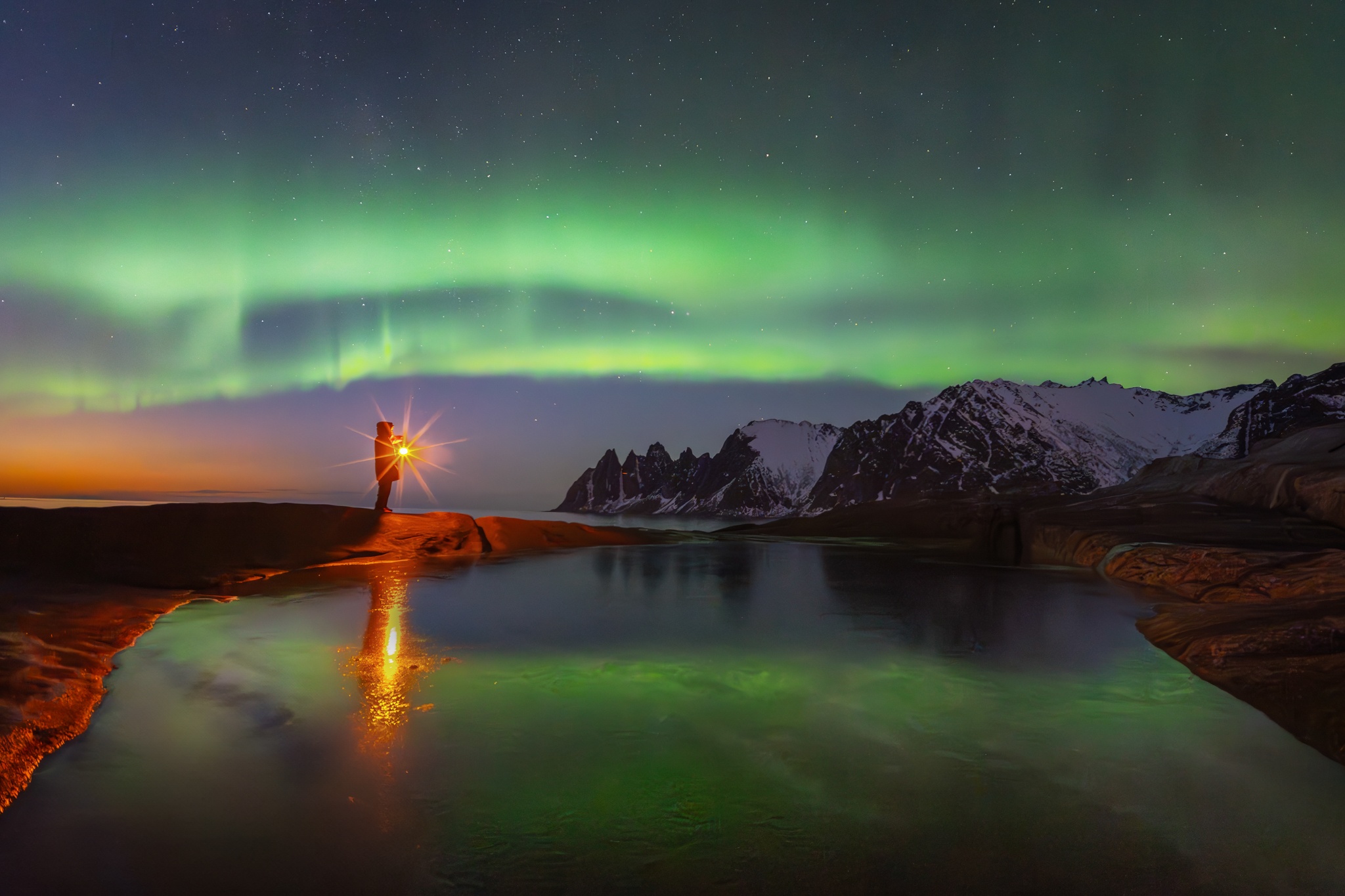 Toi san duoc cuc quang dat dinh 20 nam o Na Uy hinh anh