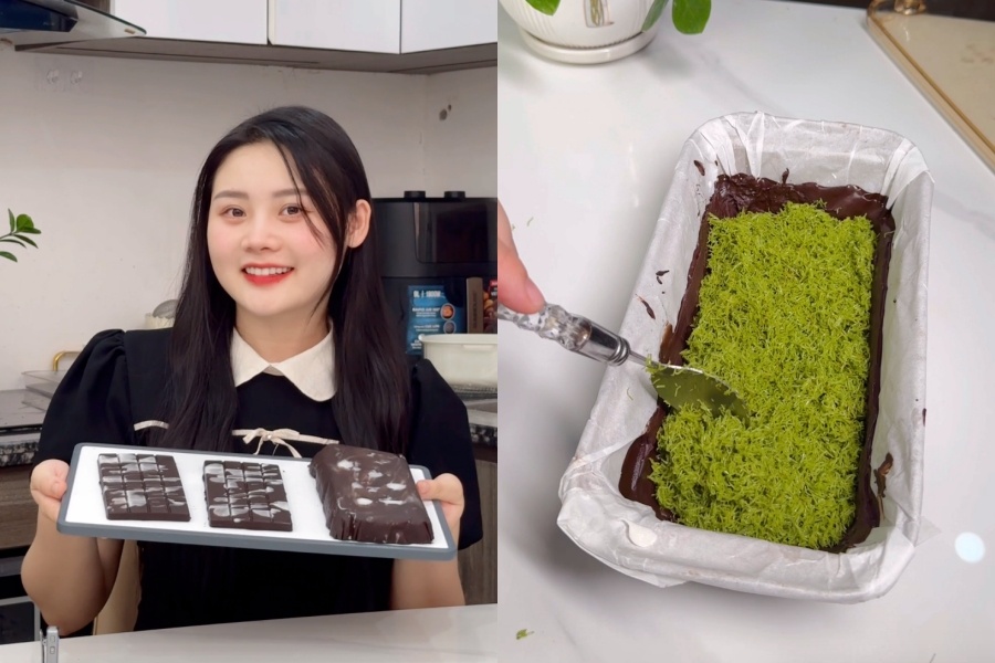 Nguoi Viet ky cong lam socola Dubai 'hot trend' TikTok hinh anh