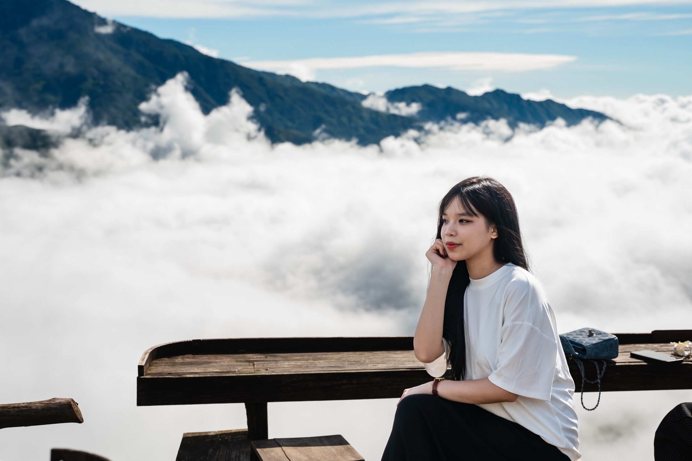 Bien may dep long lay o Ta Xua hinh anh