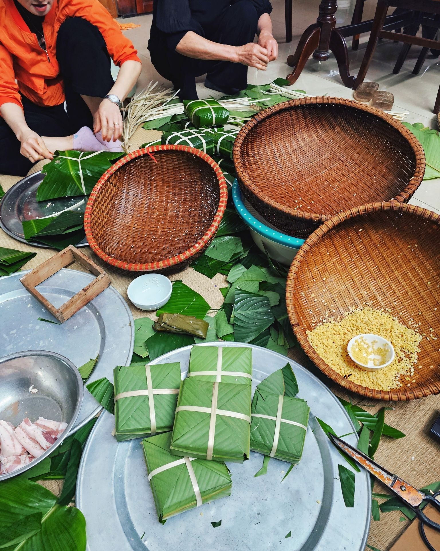 banh chung ngay Tet anh 1