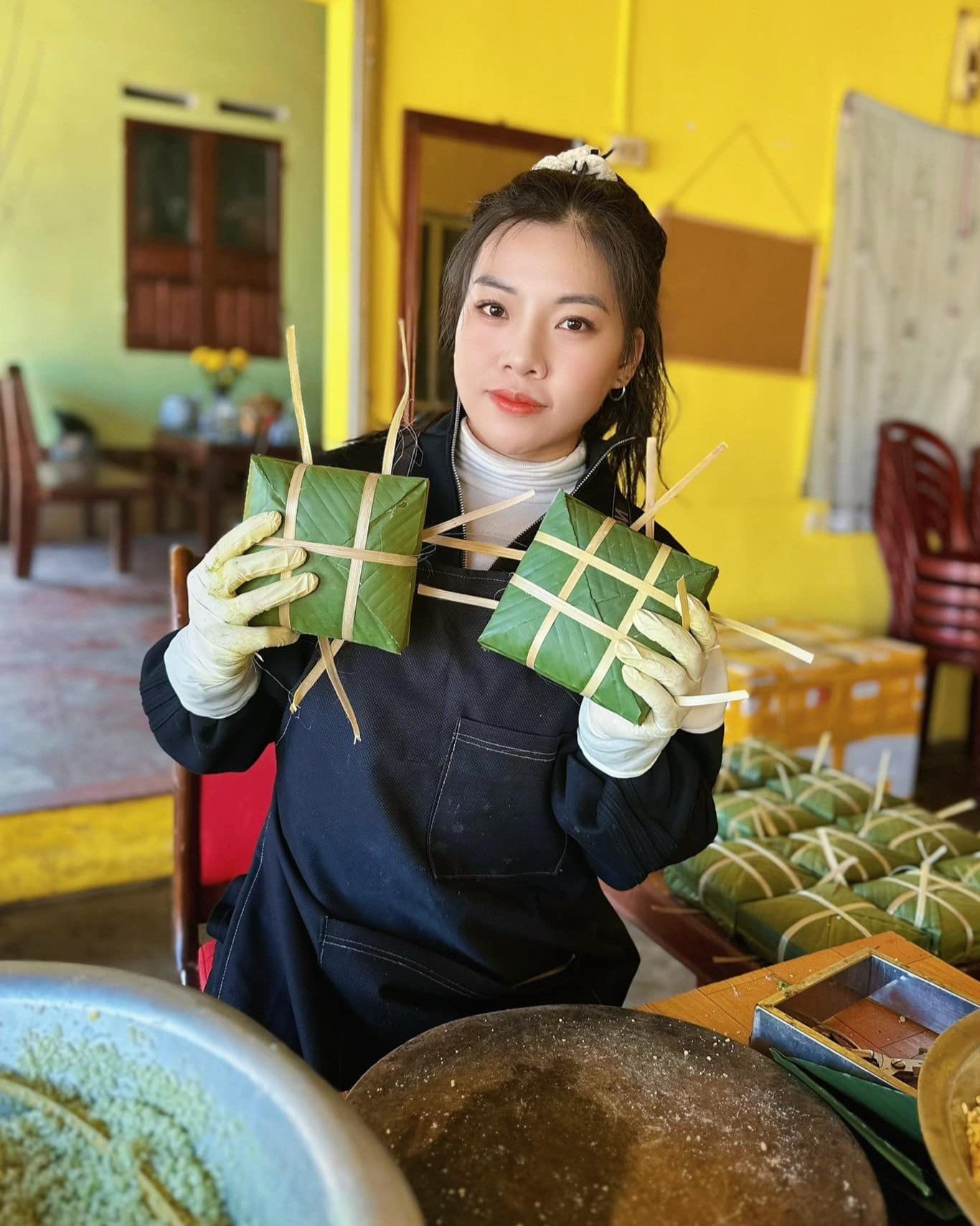 banh chung ngay Tet anh 5