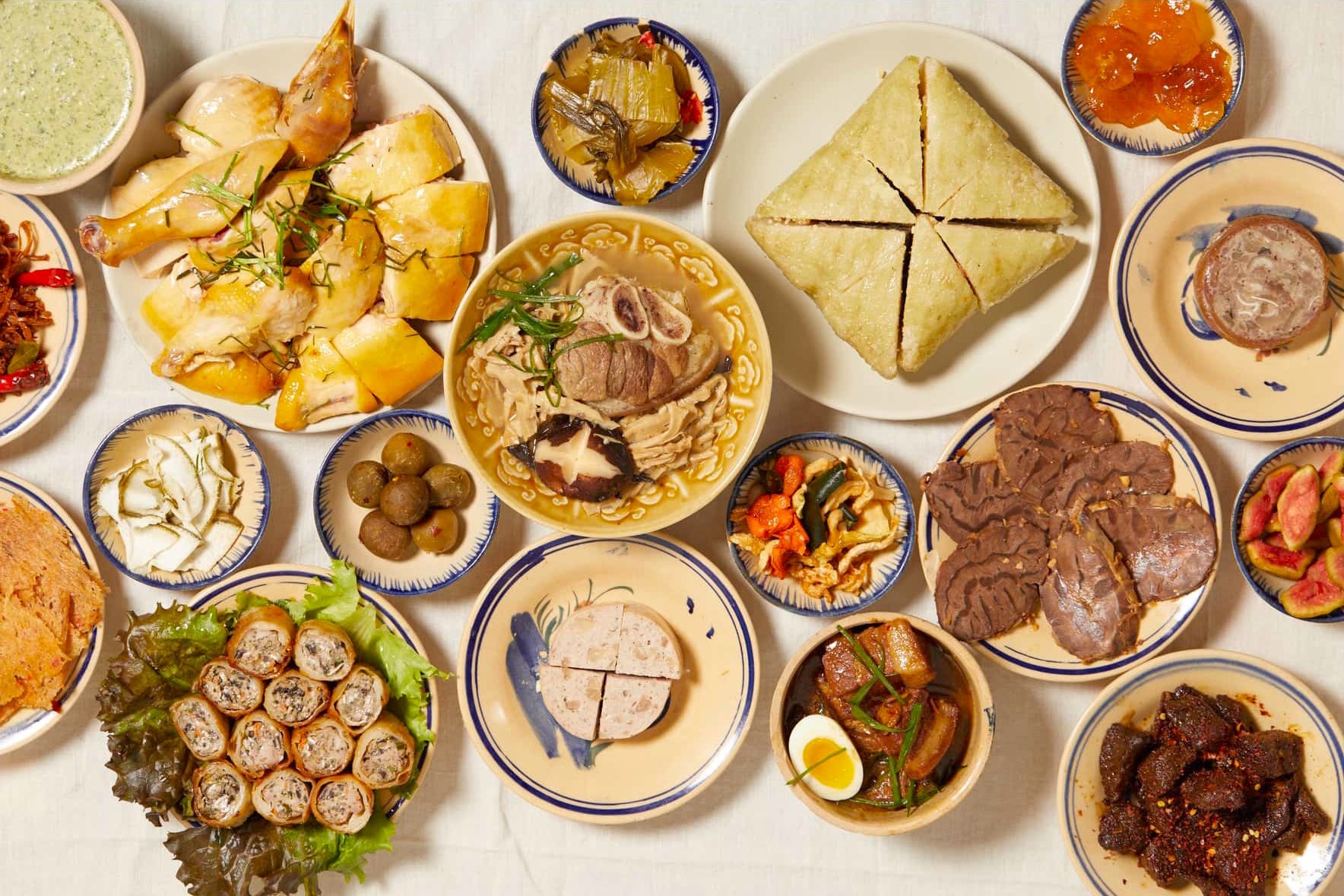 Quan Viet o New York ban 2.000 banh chung dip Tet hinh anh