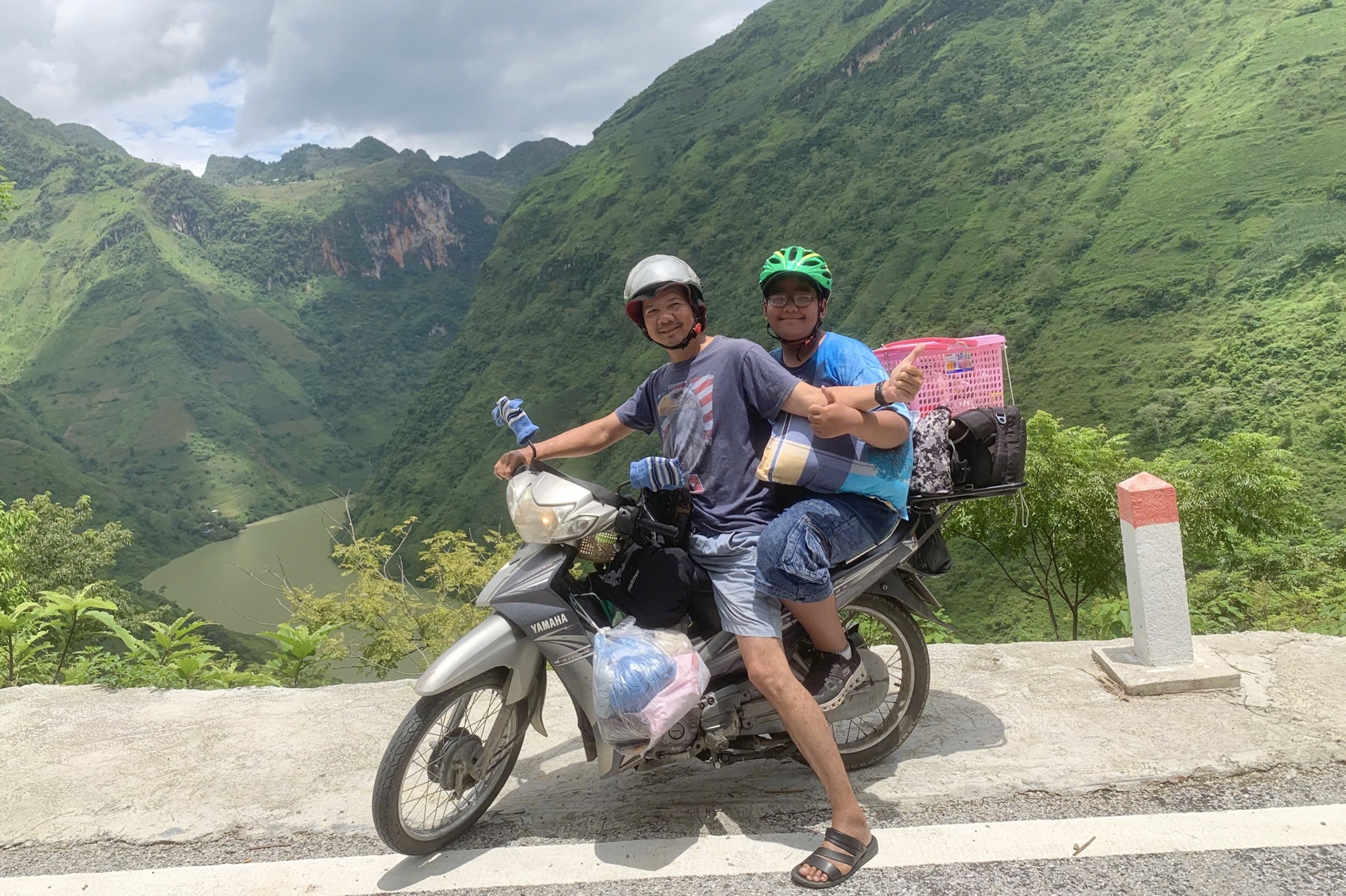 Tôi đưa con trai 11 tuổi phượt 2.000 km từ Cần Thơ đến Hà Giang