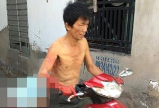 Phut kinh hoang cha cho xac con re den phuong dau thu hinh anh