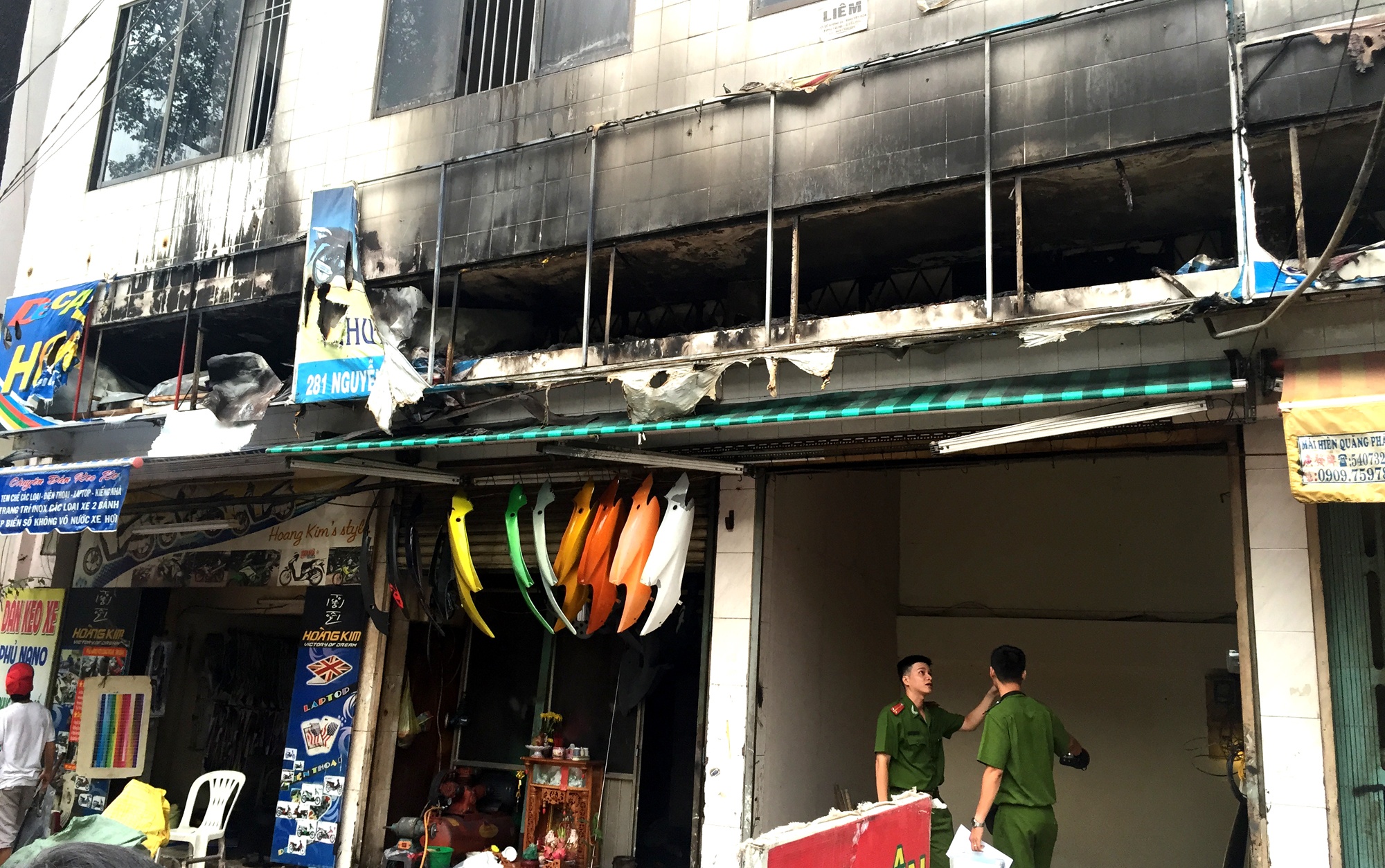 chay 4 cua hang o sai gon anh 2