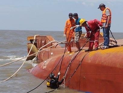 Sa lan bi tong chim o bien Can Gio hinh anh