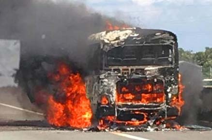 Xe 29 cho chay tro khung tren cao toc TP.HCM - Trung Luong hinh anh