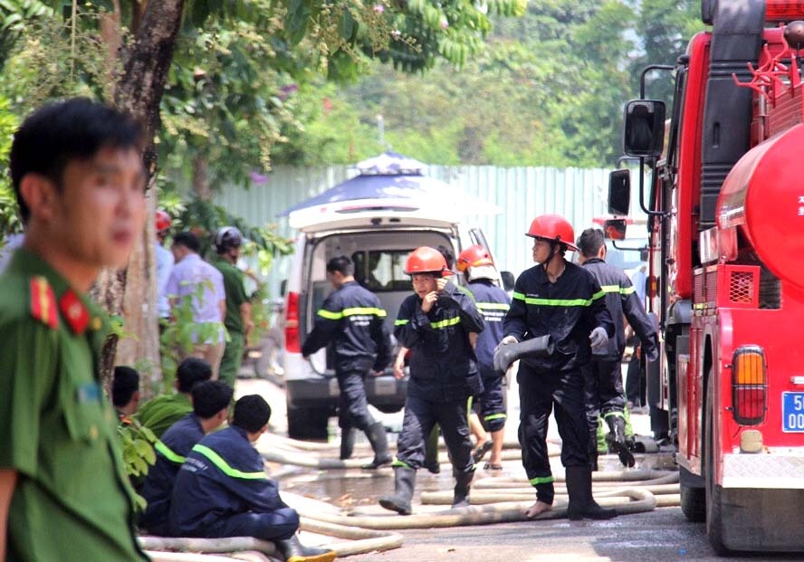 Chay biet thu 400 m2 o Sai Gon, nu Viet kieu tu vong hinh anh