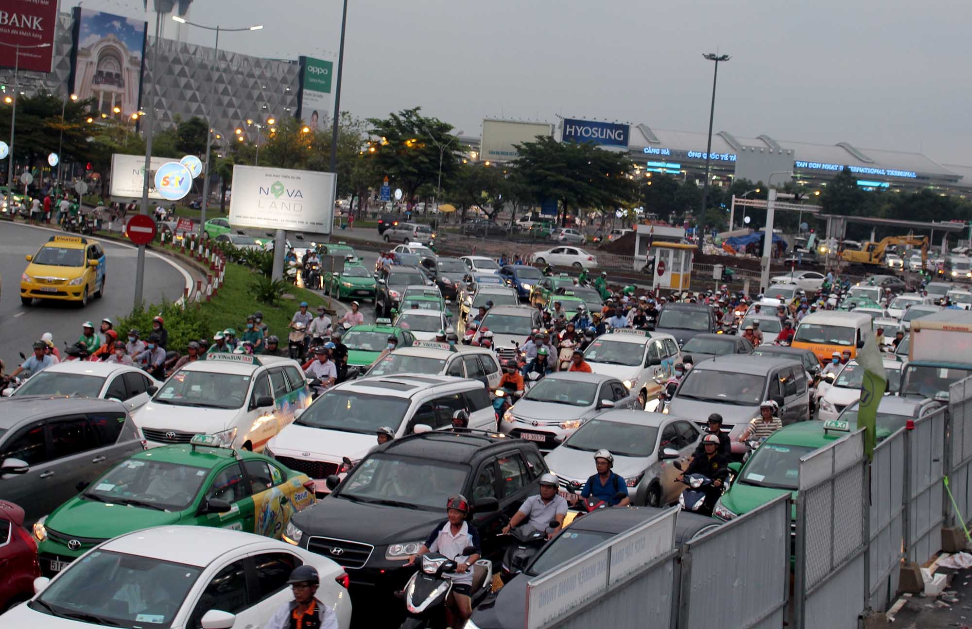 cay xanh nga de oto o sai gon anh 2