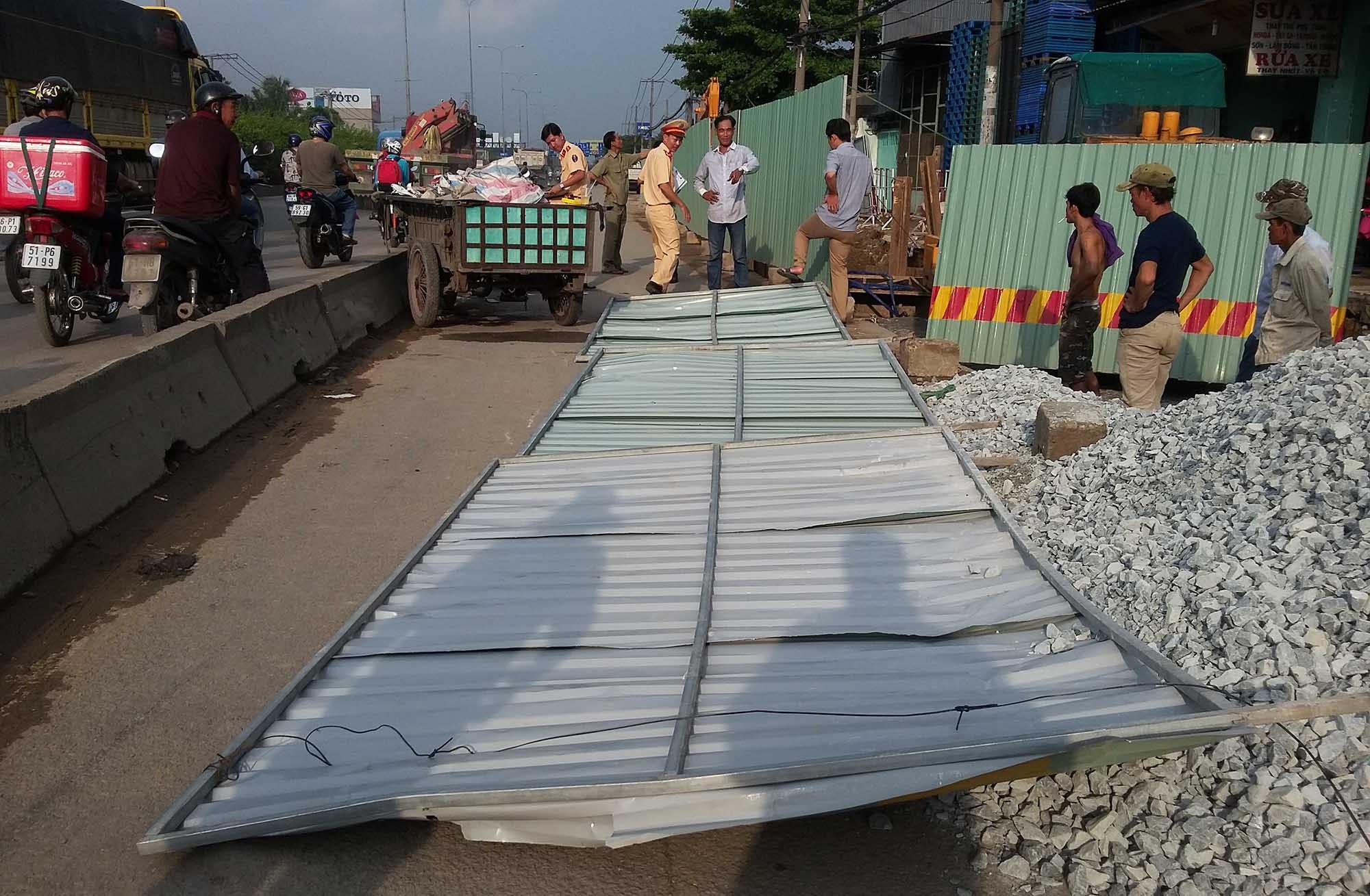 Rao chan cong trinh do khien 2 nguoi o Sai Gon bi thuong hinh anh