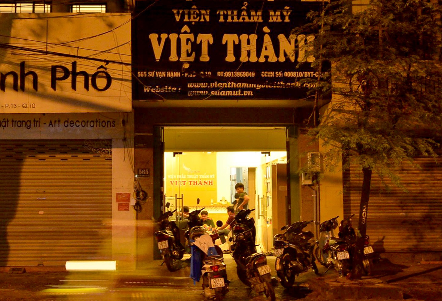 Thiet mang khi hut mo bung tai tham my vien o Sai Gon hinh anh