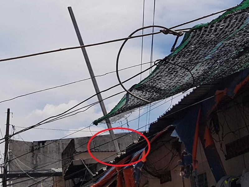 Thanh sat roi tu du an can ho cao cap o Sai Gon, 2 me con thoat chet hinh anh