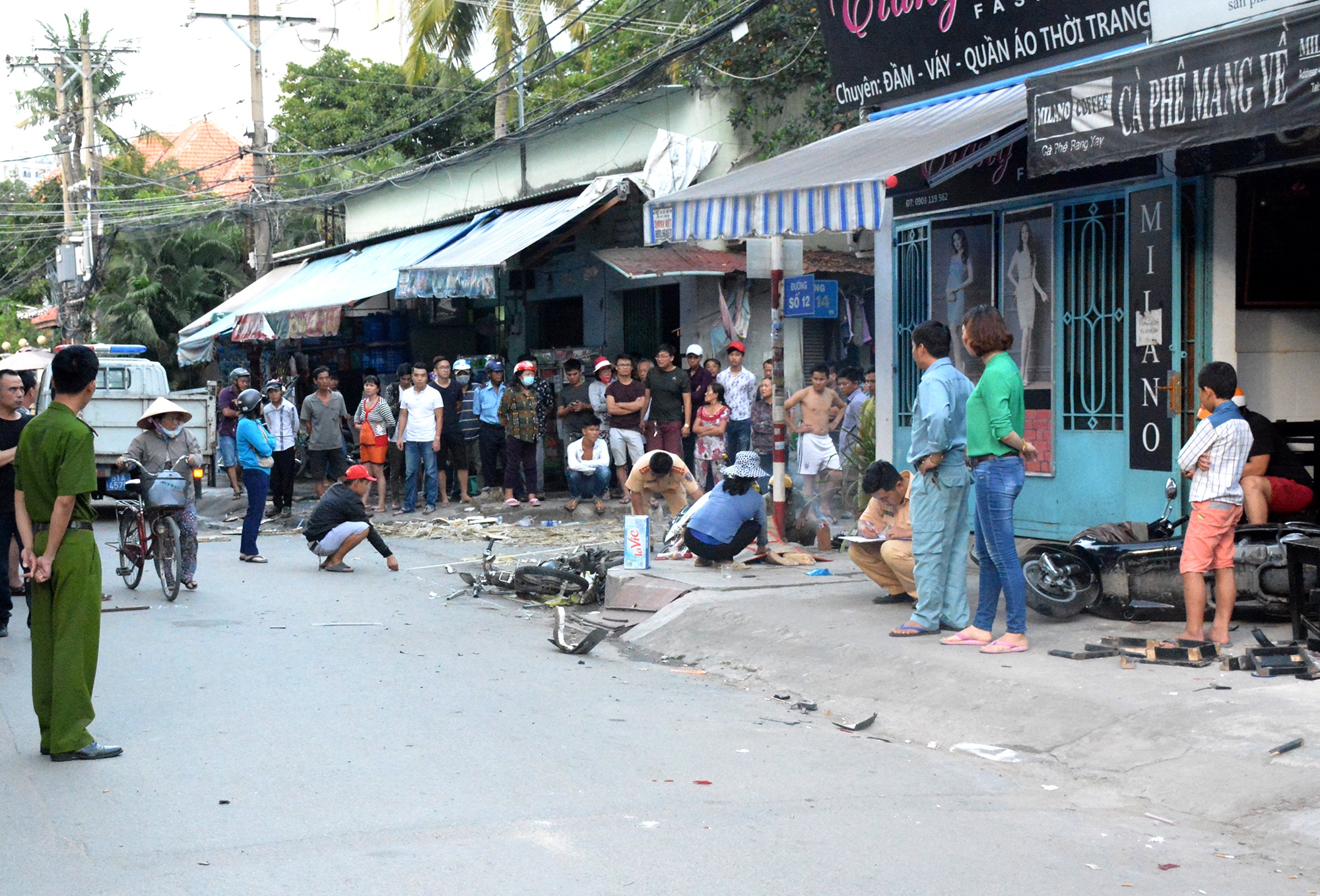 xe bán tải tông chết người ảnh 1 xe ban tai tong chet nguoi anh 1
