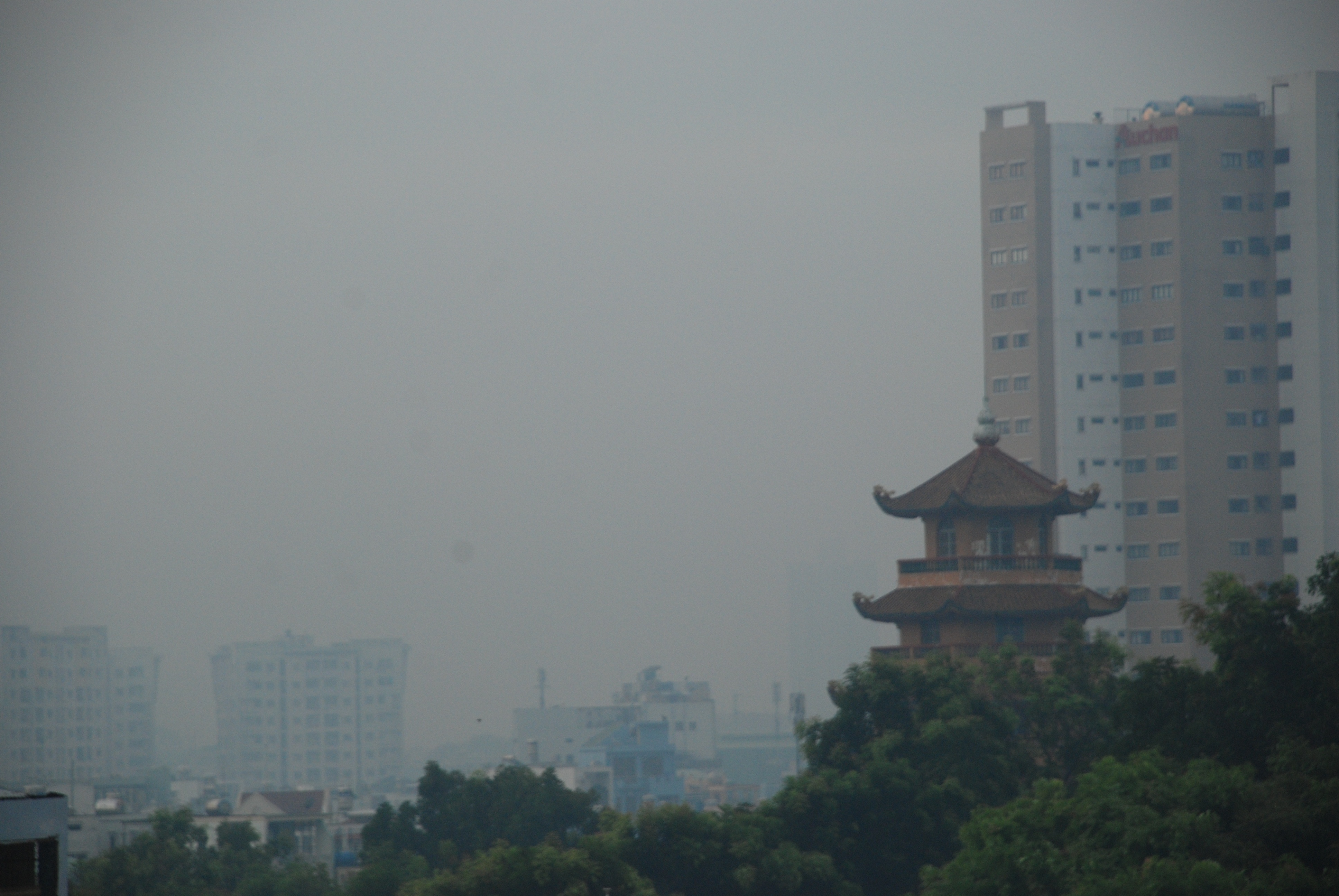 suong mu day dac o sai gon anh 1