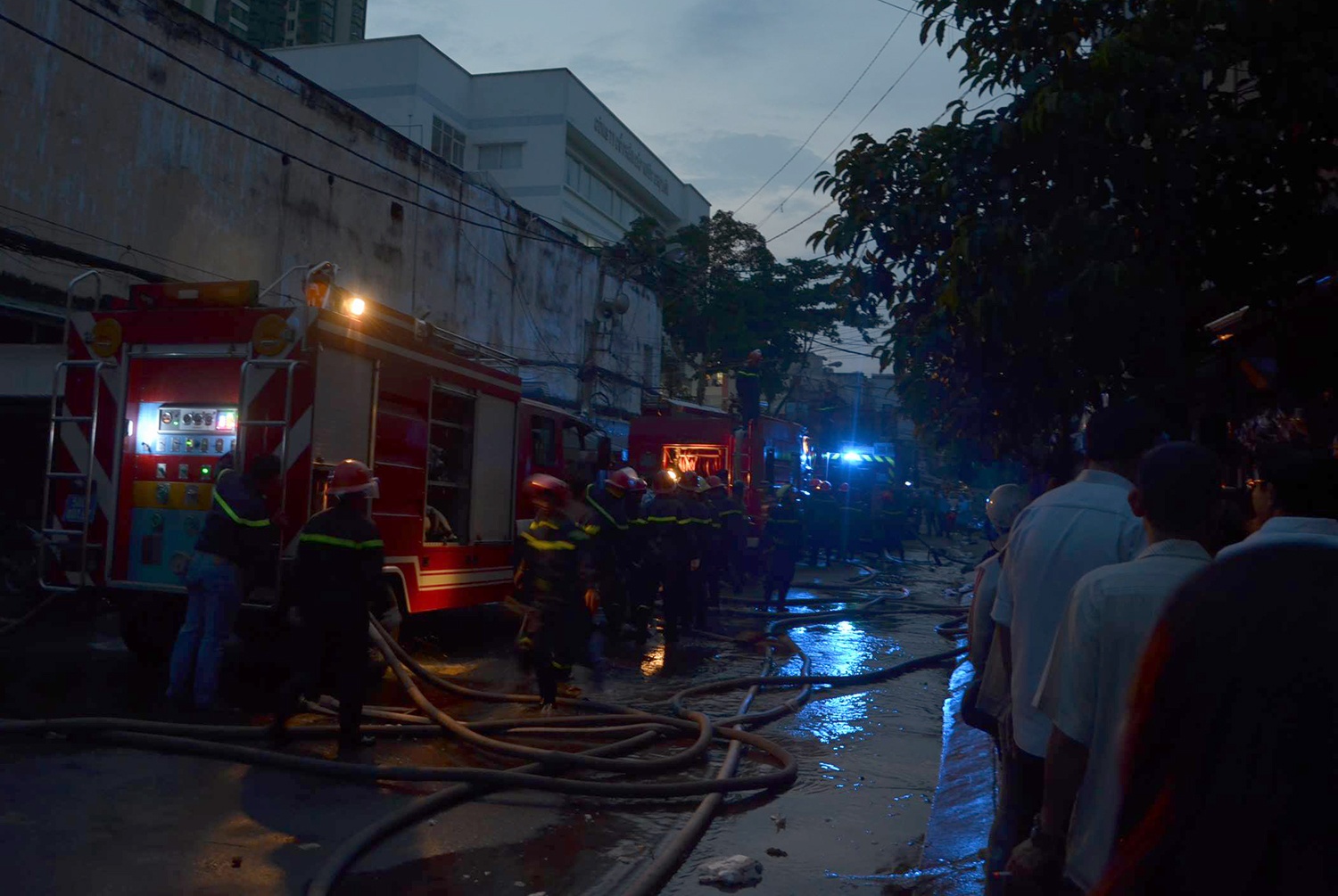 cháy chợ phụ tùng xe máy tân thành ảnh 2 chay cho phu tung xe may tan thanh anh 2