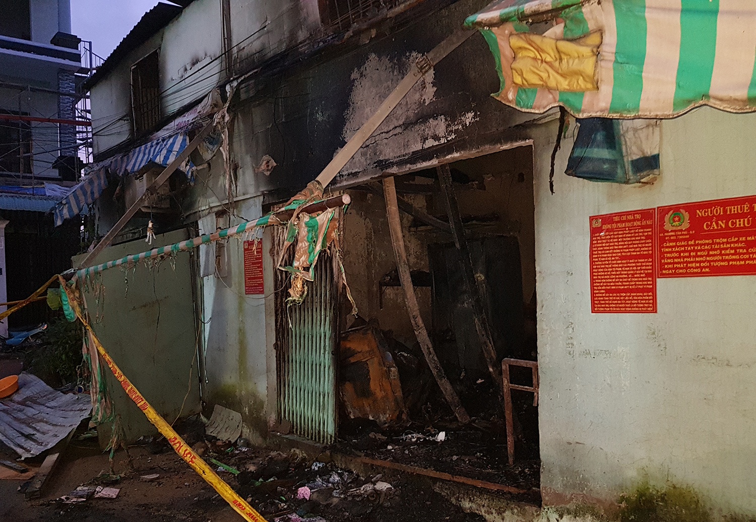 chay nha 2 nguoi chet o sai gon anh 1