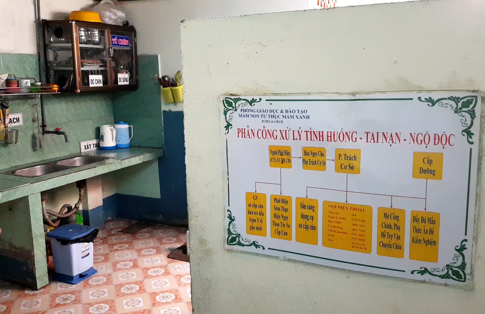 Ben trong 'dia nguc' Mam Xanh, noi bao mau dung dao danh tre em hinh anh