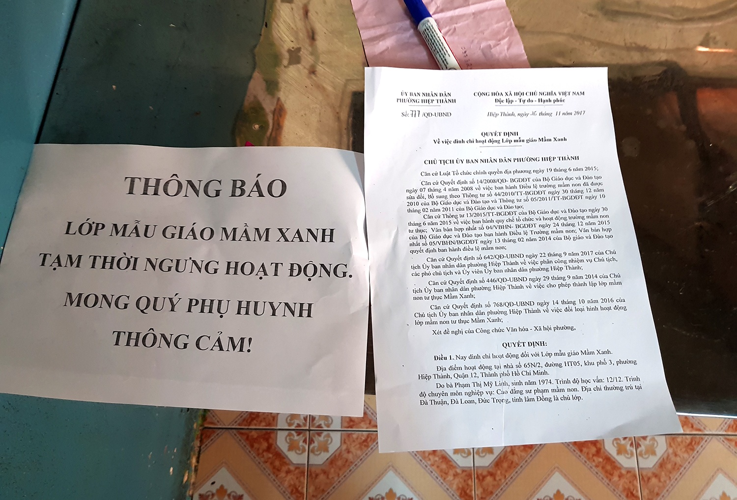 ben trong truong mam non mam xanh anh 13