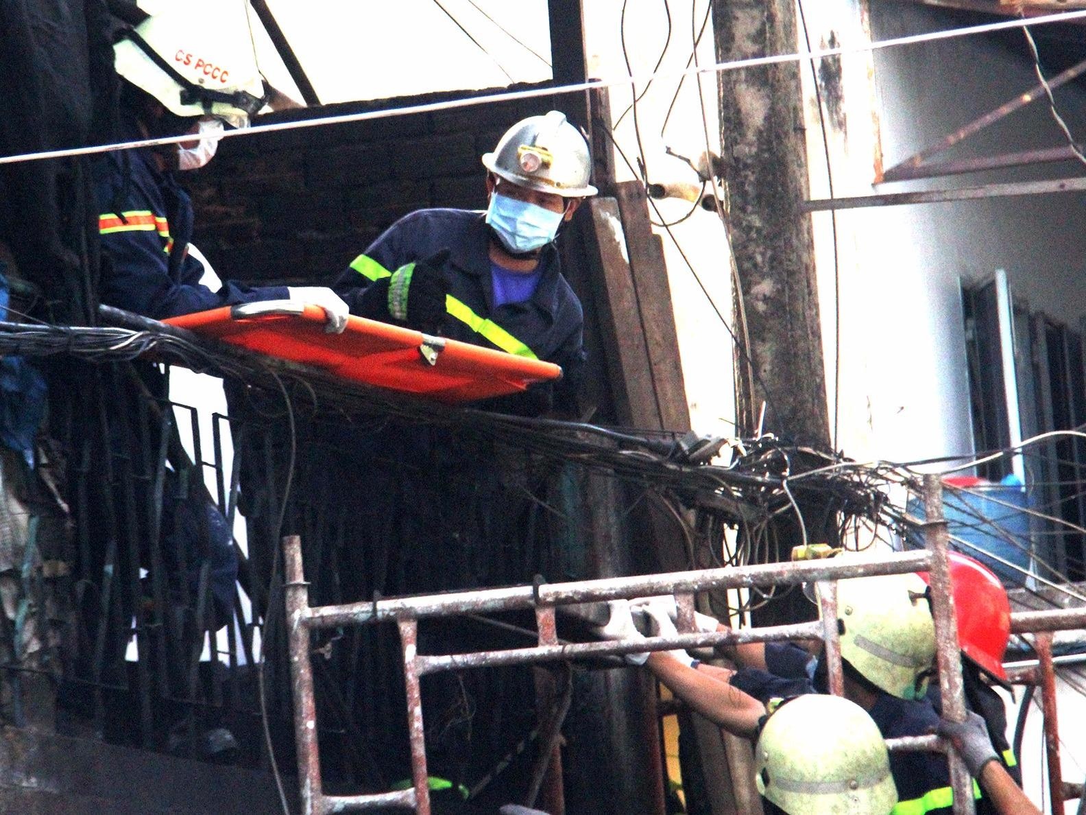 Hien truong vu chay o Sai Gon khien 3 me con thiet mang hinh anh