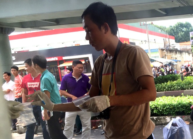 Nam thanh nien tu vong trong tiem game ban ca o Sai Gon hinh anh