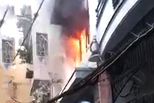 cháy lớn phố bùi viện ảnh 1 chay lon pho bui vien anh 1