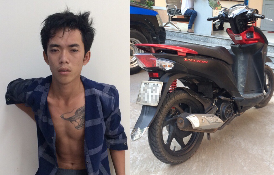 Ga trai vuot hang tram km dua xe gian vao Sai Gon tieu thu hinh anh