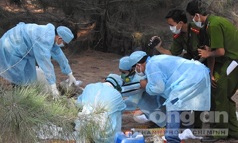 Thanh nien 22 tuoi bi sat hai trong cong vien o Sai Gon hinh anh