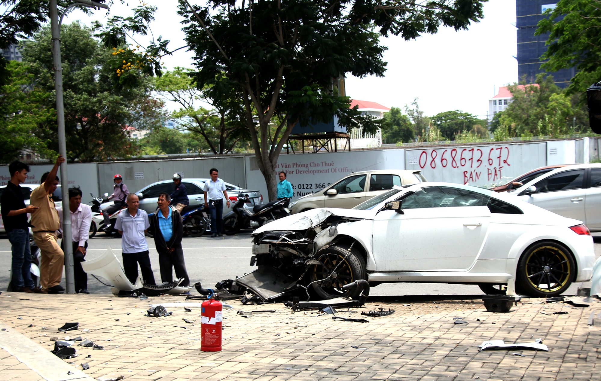 oto audi nat dau o sai gon anh 1