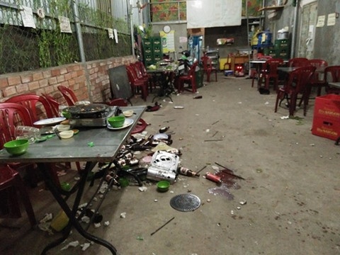 Dam chet nguoi chi vi loi noi deu trong quan nhau o Sai Gon hinh anh