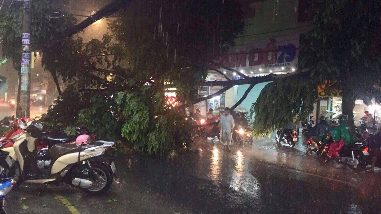 mưa ngập ở sài gòn ảnh 12 mua ngap o sai gon anh 12